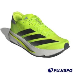 野球 アディダス ランニングシューズ adidas シューズ ランニング トレーニング 部活 メンズ ランシュー ルシッドレモン/コアブラック/ヘイローシルバー (JI2984)