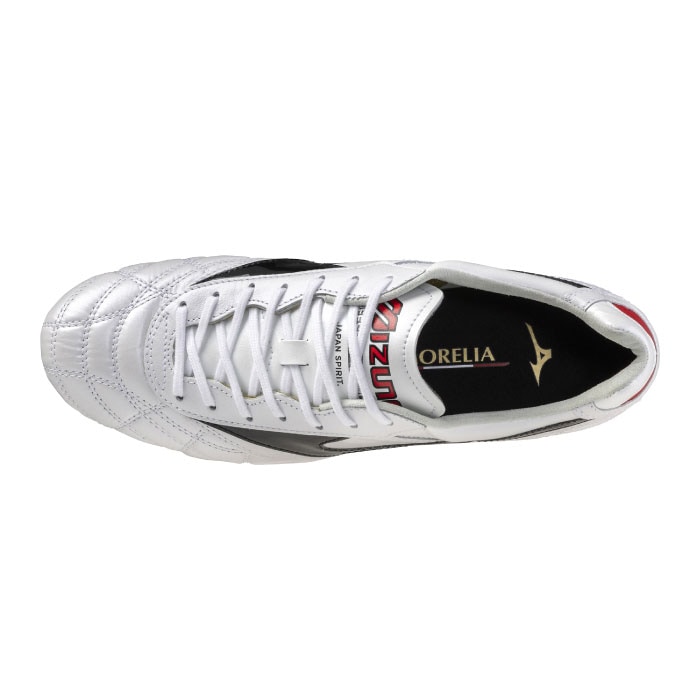 ミズノ mizuno モレリア 2 WHT クロスステッチ サッカー スパイク