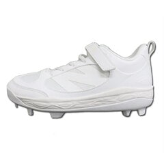 野球 ニューバランス ジュニア ポイントスパイク NewBalance 野球スパイク スタッドスパイク トレーニング 試合 草野球 子供 WHITE (JA3000W7W)