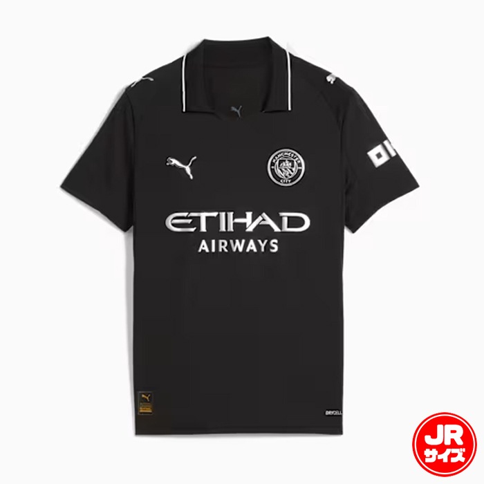 プーマ キッズ2025-26 マンチェスターシティ FC アウェイ レプリカ 半袖 ユニフォーム PUMA サッカー レプリカシャツ クラブチーム ジュニア 子供 (780353-02)