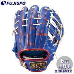 野球 ゼット 軟式グローブ 内野手 ZETT 軟式 グラブ プロステイタスシリーズ 二塁手遊撃手用 源田タイプ (BRGB32556A-2511)