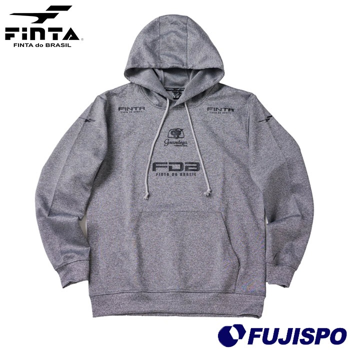 フィンタ ドライスウェットパーカー FINTA サッカー フットサル スウェット パーカー プルオーバー 長袖 トレーニングウェア 吸汗速乾 メンズ レディース (F05T)