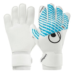 ウールシュポルト サイバーテック ソフト プロ uhlsport サッカー キーパーグローブ キーパー手袋 ゴールキーパー GK ホワイト×サイバーブルー×ブラック (1011383-01)