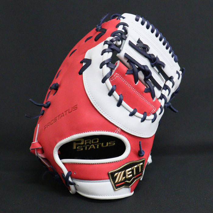ZETT PRO STATUS 軟式グローブ　オーダーファーストミット 楽天市場】野球 ゼット 軟式ファーストミット プロステイタス オーダー