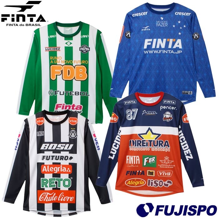 特価】フィンタ レコルダーレ 長袖 グラフィックプラシャツ FINTA