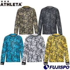 アスレタ グラフィックプラシャツ ATHLETA サッカー フットサル プラクティスシャツ トレーニングウェア 長袖 大人 (02427)