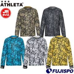 アスレタ ジュニア グラフィックプラシャツ ATHLETA サッカー フットサル プラクティスシャツ トレーニングウェア 長袖 キッズ 子供 (02427J)