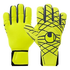 ウールシュポルト プレディクション エナジー アブソルートグリップ ハーフネガティブ uhlsport サッカー キーパーグローブ キーパー手袋 ゴールキーパー GK フローイエロー×ネイビー (101133301-01)