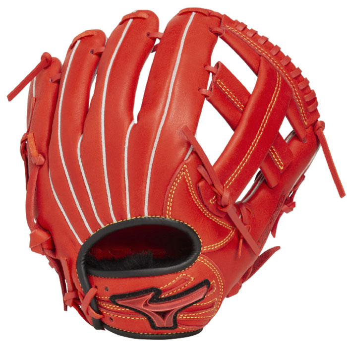 野球 ミズノ ジュニア軟式 グローブ WILL DRIVE RED IBE オール