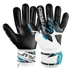 ロイシュ アトラクト シルバー reusch サッカー キーパーグローブ キーパー手袋 ゴールキーパー GK ホワイト/シルバー/ブラック (5560215-1125)