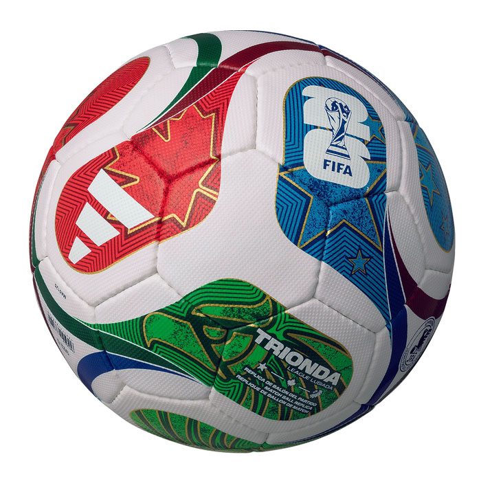 アディダス ワールドカップ2026 リーグ ルシアーダ（3号球） adidas サッカーボール FIFAワールドカップ 2026 TRIONDA ホワイト (ADF322LU)