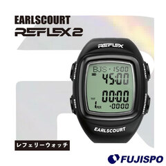 アールズコート レフェリーウォッチ REFLEX2 Earls Court サッカー 審判 スターターセット USB給電 レフェリー 審判用 時計 腕時計 (ECR009)