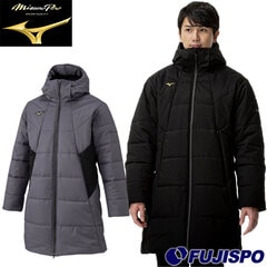 野球 ミズノプロ テックフィルブレスサーモ ロングコート mizuno アウター コート 防寒 冬 発熱 保温 撥水 (12JECB71)