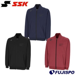 野球 エスエスケイ トレーニングジャージ SSK スポーツ トレーニング アウター ジップ (EDRF25104)