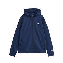 野球 ニューバランス 裏起毛ダブルニットフーディ New Balance スポーツ スウェット パーカー 大人 メンズ レディース (AMJ53174-NNY)