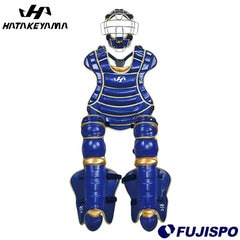 野球 ハタケヤマ 軟式ソフト兼用ハイクラスキャッチャーギア3点セット HATAKEYAMA キャッチャー防具 軟式 ソフト マスク プロテクター レガース (CG-NS26-A)