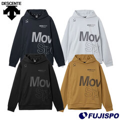 野球 デサント ビックロゴ 裏起毛スウェットフーディー DESCENTE MOVE SPORT ムーブスポーツ ウェア パーカー 大人 メンズ レディース トレーニング ランニング スポーツ (ST5FSW42M)
