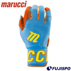 野球 マルッチ バッティング手袋 marucci バッティンググローブ 大人 草野球  (MBG2BKSM-CB-OR)
