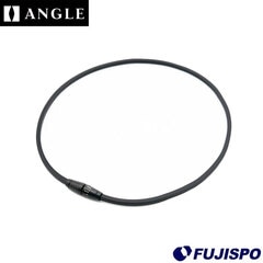 野球 ANGLE 磁気ネックレス ANGLE アクセサリ 磁気 ネックレス スポーツ トレーニング ケア用品 メンズ レディース 肩こり 首 背中 血行改善 (012AE02NBL)