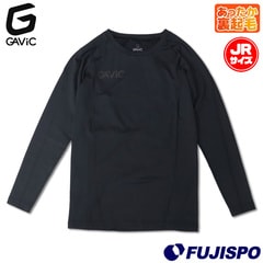 ガビック ジュニア 起毛ストレッチインナー クルーネック 長袖 GAViC サッカー フットサル アンダー インナーシャツ 長袖 防寒 保温 あったか 吸汗速乾 ストレッチ キッズ 子供 (GA8876)
