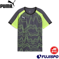 【特価】プーマ ジュニア INDIVIDUAL LIGA グラフィック 半袖 シャツ PUMA サッカー フットサル プラクティスシャツ プラシャツ Tシャツ ゲームシャツ トレーニングウェア キッズ 子供 (660185-08)