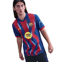 ナイキ FCバルセロナ 2025/26 スタジアム フォース Dri-FIT サッカー レプリカ ユニフォーム NIKE 半袖 シャツ クラブチーム 大人 メンズ (FZ1304-432)