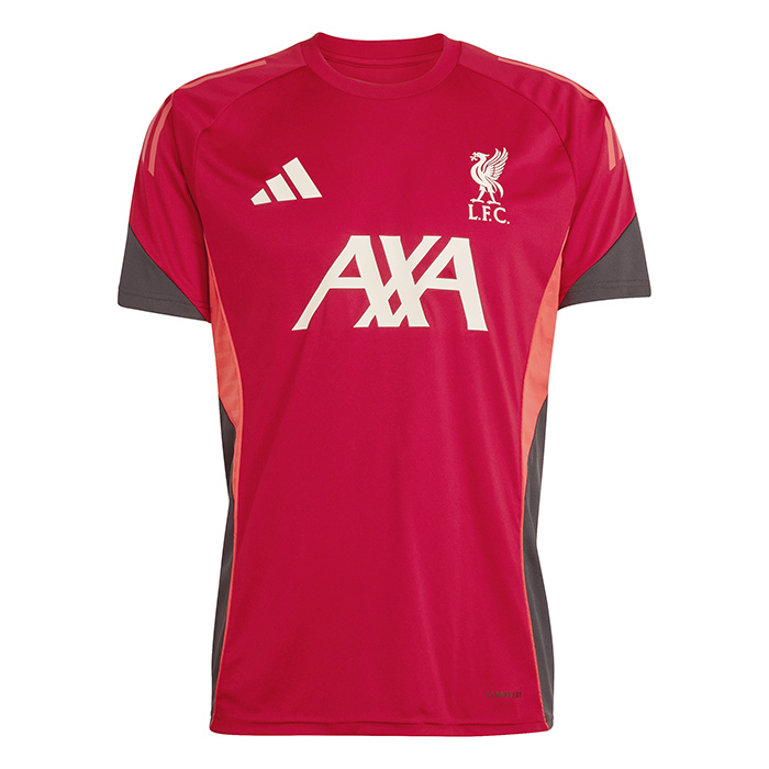 アディダス リバプールFC ティロ 25 コンペティション トレーニングジャージー adidas サッカー フットサル シャツ 半袖 トレーニングウェア プラクティスシャツ クラブチーム 大人 メンズ (JZN25-KB1466)