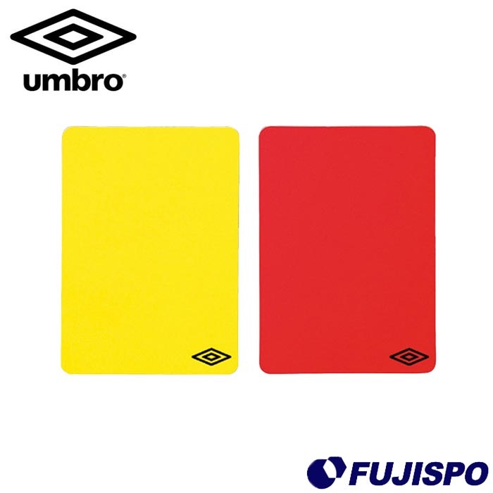 アンブロ レフリーカード umbro サッカー フットサル レフェリー レフリー 審判 イエローカード レッドカード 練習 試合 (UJS7013B)