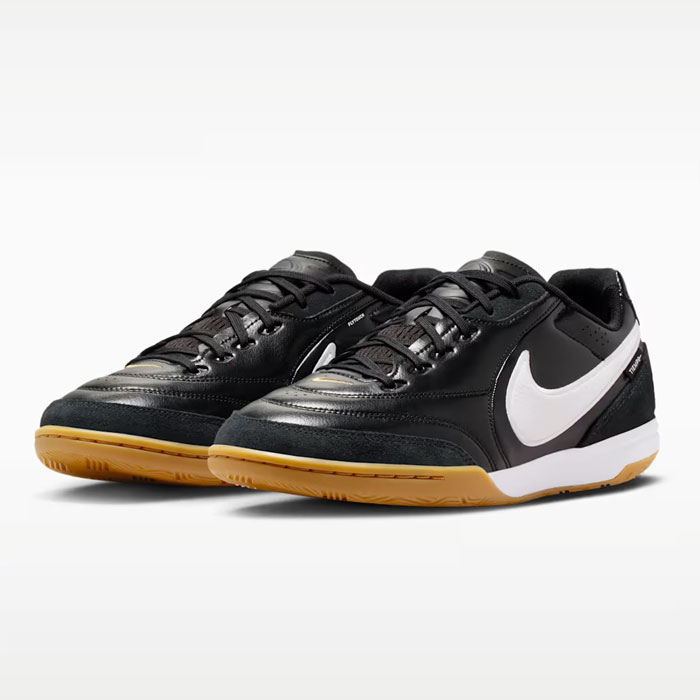 【特価】ナイキ ティエンポ ストリートガト NIKE フットサルシューズ インドアシューズ レギュラー 屋内 ブラック/ホワイト (HQ7017-010)
