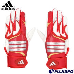 野球 adidas 61 バッティンググラブ BASIC adidas バッティング手袋 バッティンググローブ 両手 一般 大人 (LBG405-6411)
