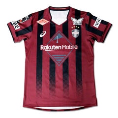 アシックス ヴィッセル神戸 百年構想リーグ レプリカシャツ asics サッカー レプリカ ユニフォーム 半袖 大人 Jリーグ クラブチーム (2103A113-601)