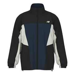 ニューバランス ウーブントラックジャケット NewBalance サッカー フットサル ジャケット トレーニングウェア 長袖 大人 メンズ (MJ61H33O-BK)