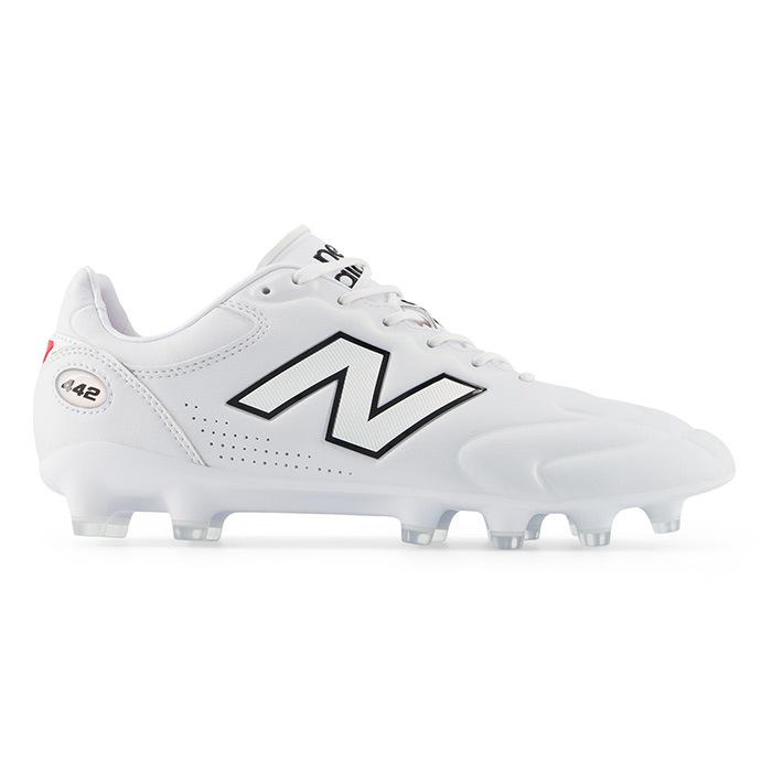 ニューバランス 442 Elite HG/AG V3 NewBalance サッカースパイク シューズ 土 人工芝 天然芝 大人 レギュラー WHITE (U41H9CMD)