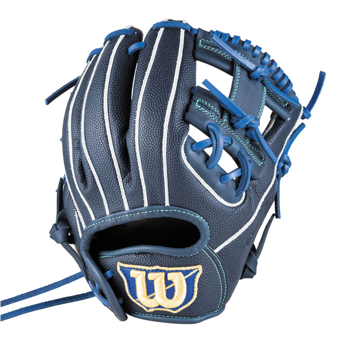 Wilson 軟式グローブ DL型　グレー/ブルー 野球 ウィルソン ジュニア軟式グローブ D-MAX DUAL 内野手 6J型 Wilson