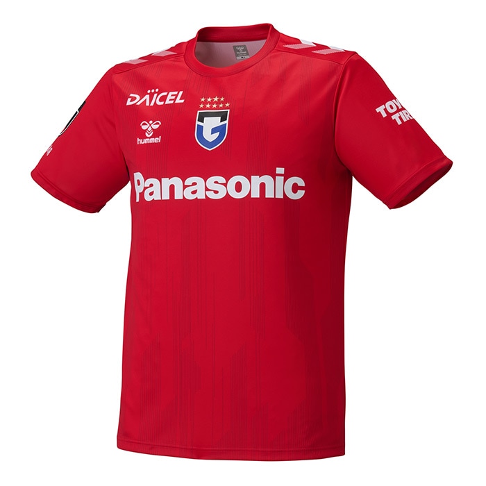 ヒュンメル J1百年構想リーグ ガンバ大阪 2026 レプリカ半袖ユニフォームシャツ GK1st hummel サッカー レプリカ シャツ 大人 Jリーグ クラブチーム (HAG1070GOR-20)
