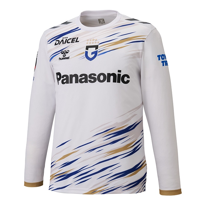 ヒュンメル J1百年構想リーグ ガンバ大阪 2026 レプリカ長袖ユニフォームシャツ FP2nd hummel サッカー レプリカ シャツ 大人 Jリーグ クラブチーム (HAG2070GOR-10)