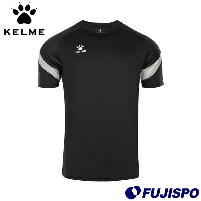 ケルメ スリーブラインプラクティスシャツ KELME サッカー フットサル プラシャツ 半袖 トレーニングウェア 大人 (8151ZB1007-201)