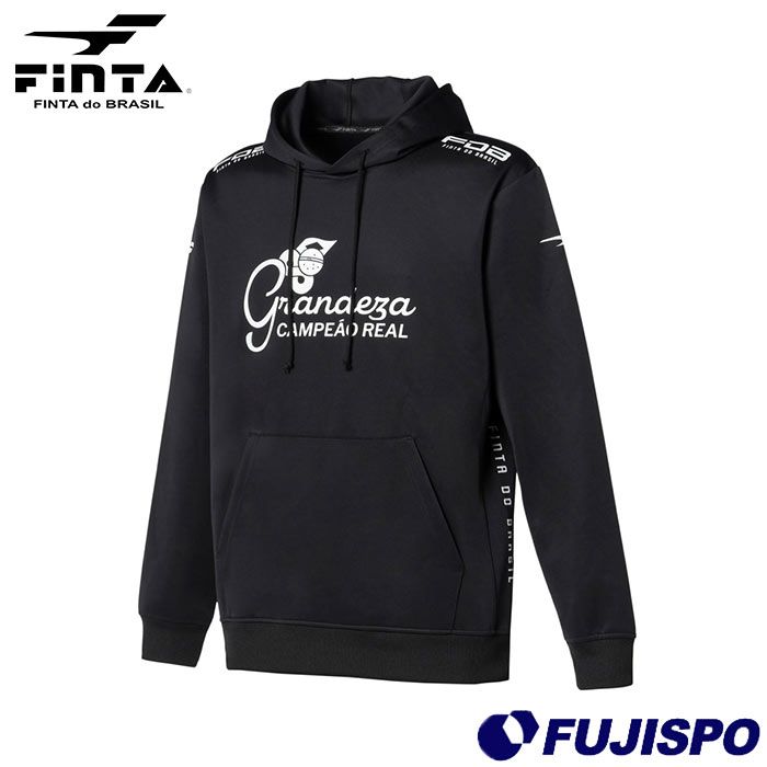 フィンタ ドライスウェットフーディートップ FINTA サッカー フットサル パーカー 長袖 トレーニングウェア 大人 (F09-0500)