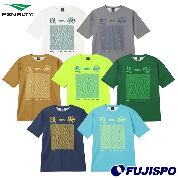 ペナルティ ハイス 半袖 1970 ロゴプラクティスシャツ PENALTY サッカー フットサル プラシャツ Tシャツ トレーニングウェア スポーツ カジュアル 大人 (PTS6019)