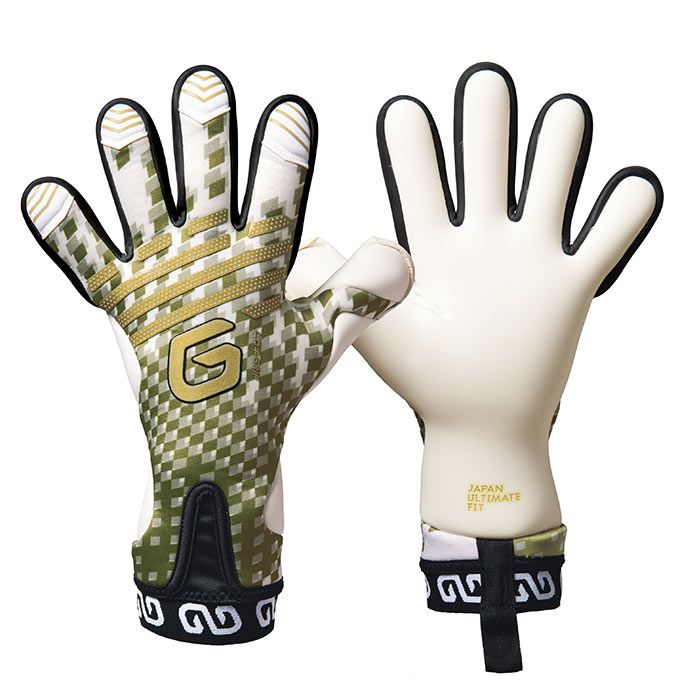ガビック マトゥーイノベーティブクロウト GAViC サッカー キーパーグローブ キーパー手袋 ストラップレス ゴールキーパー GK WHT/GLD (GC3024-WH-GD)
