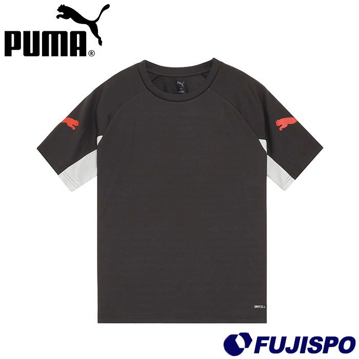 プーマ INDIVILIGA SSシャツ PUMA サッカー フットサル プラクティスシャツ プラシャツ Tシャツ 半袖 トレーニングウェア 大人 メンズ (660962-01)