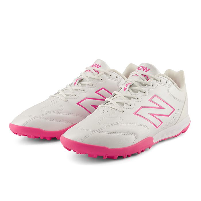 ニューバランス 442 Team TF V3 NewBalance サッカー フットサル トレーニングシューズ トレシュー 人工芝 ターフ 大人 ワイド WHITE/PINK (U43T9PD2E)