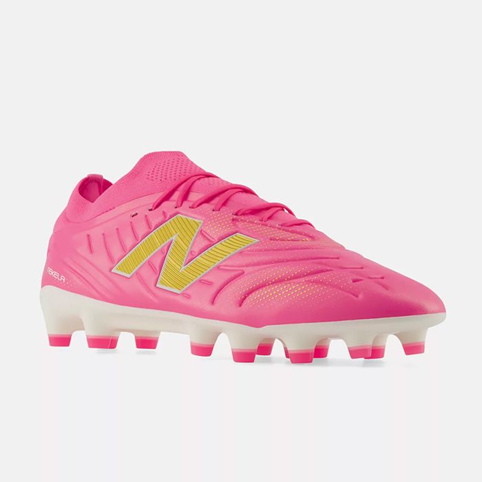 ニューバランス Tekela Pro Low HG/AG V5 NewBalance サッカースパイク シューズ 土 人工芝 大人 ワイド PINK (UT2H7C52E)