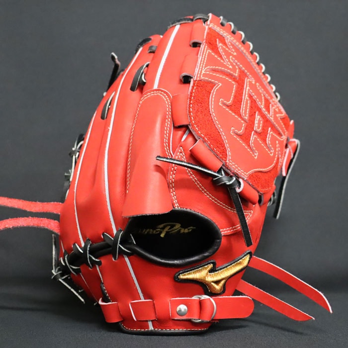 つっとんさん専用 ミズノプロオーダー硬式野球　外野手用グローブ 赤 野球 ミズノ 硬式グローブ 硬式 グローブ ミズノプロ オーダーグラブ