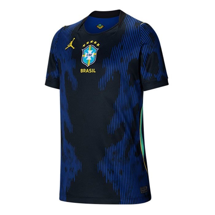 ナイキ ブラジル 2026 スタジアム アウェイ レプリカ ユニフォーム NIKE ジュニア ジョーダン Dri-FIT サッカー フットサル シャツ 半袖 (IU1080-417)
