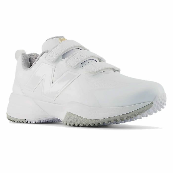 野球 ニューバランス ターフシューズ FuelCell 1000 v1 TURF NewBalance 野球シューズ トレーニングシューズ トレシュー 部活 高校野球 ベルトタイプ WHITE (M10008G42E)