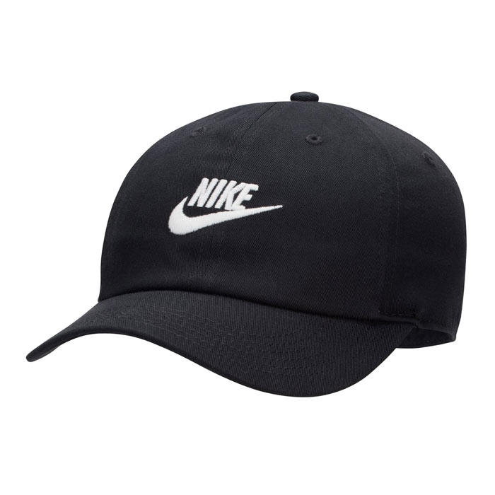 ナイキ クラブ キッズ アンストラクチャード フューチュラ ウォッシュ キャップ NIKE 帽子 熱中症対策 日除け 紫外線防止 スポーツ カジュアル ジュニア 子供 (FB5063-010)