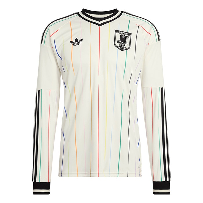 アディダス サッカー日本代表 2026 アウェイ レプリカ ユニフォーム 長袖 adidas シャツ 大人 メンズ レディース (NCX60)