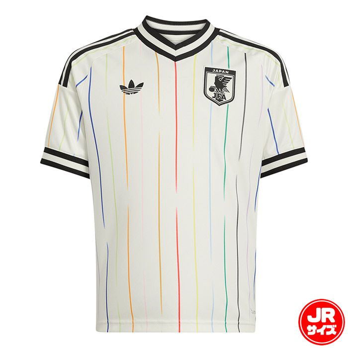 アディダス キッズ サッカー日本代表 2026 アウェイ レプリカ ユニフォーム adidas シャツ 半袖 ジュニア 子供 (VX205)