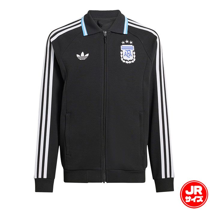 アディダス キッズ サッカー アルゼンチン代表 26 アウェイ アンセムジャケット adidas ジャージ 長袖 ジュニア 子供 (BT991)